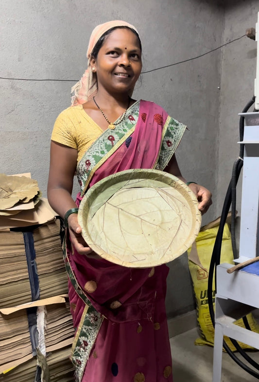 What Tree Leaves Are Used to Make Patravali Plates and Why Are They a Sustainable Alternative to Plastic?