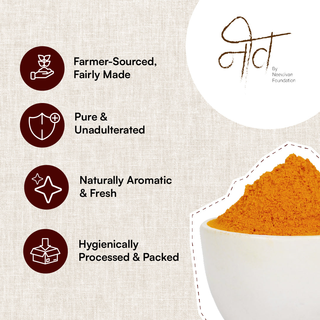 Haldi Turmeric Powder Online | Pure & Unadulterated | NeevStore