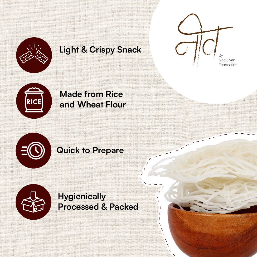 Kurdai Papad Online | Traditional Handmade Papad | NeevStore