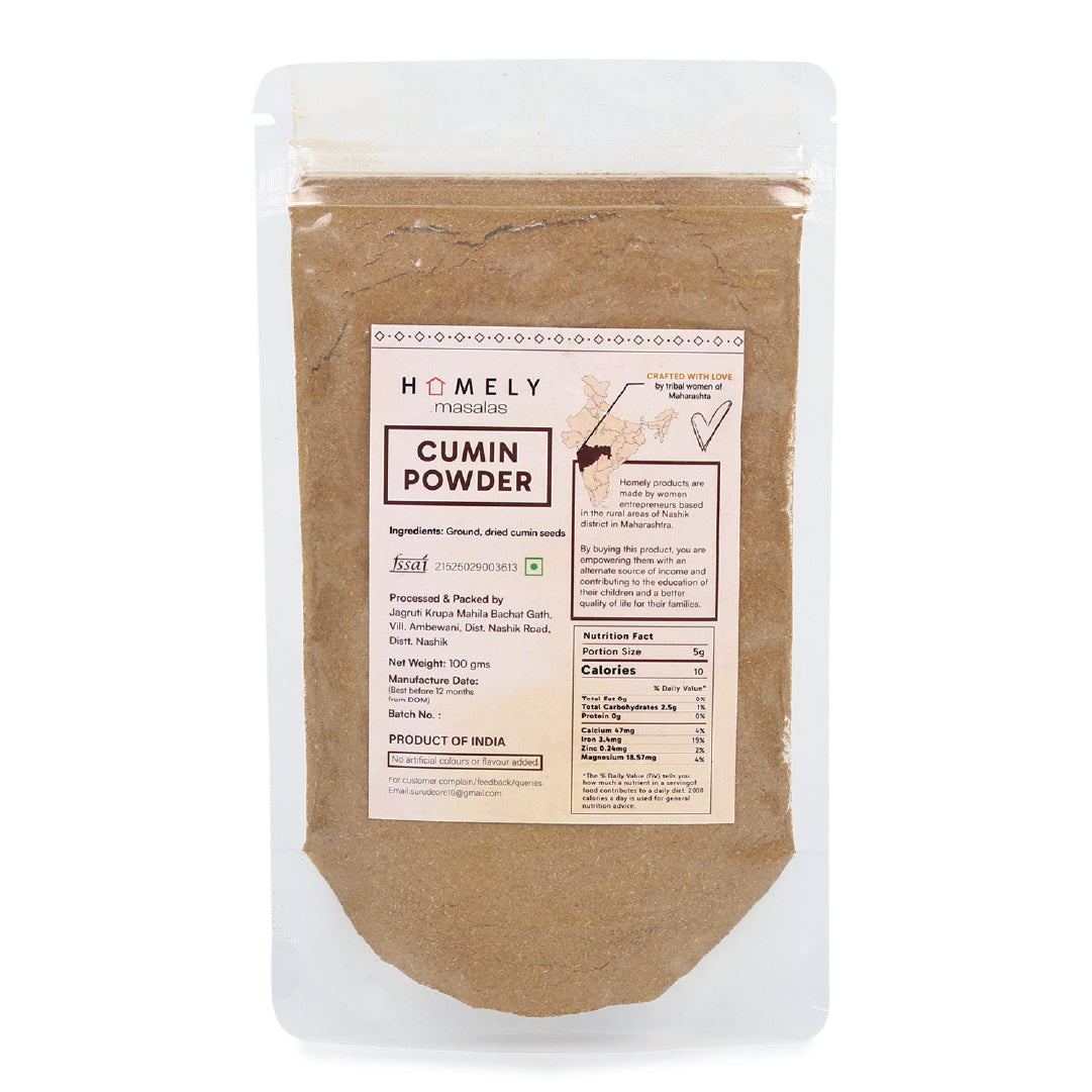 Cumin powder used in cooking